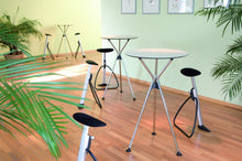 Load image into Gallery viewer, Smile Stool - black