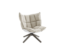 Load image into Gallery viewer, Husk Snug Swivel Armchair - Alfa Pearl Grey