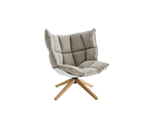 Load image into Gallery viewer, Husk Swivel Armchair - Alfa Ash Grey