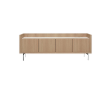 Load image into Gallery viewer, Liago Low Storage Unit - Brushed Light Oak