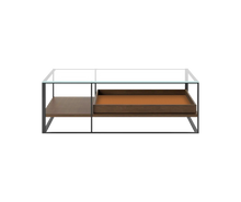 Load image into Gallery viewer, Lithos Low Table - natural wenge