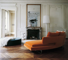 Load image into Gallery viewer, Harry Large Ottoman - Gamma Leather Black