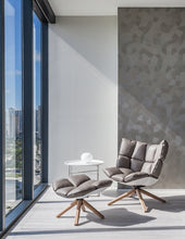Load image into Gallery viewer, Husk Swivel Armchair - Alfa Ash Grey