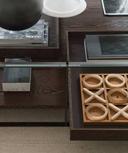 Load image into Gallery viewer, Lithos Low Table - natural wenge