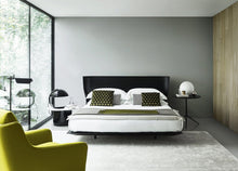 Load image into Gallery viewer, Button Oval Table - Matt Carrara White Marble