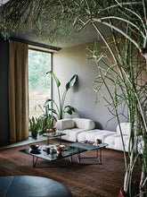 Load image into Gallery viewer, Lemante Coffee Table - Amber Grey Molten Glass