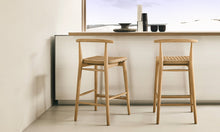 Load image into Gallery viewer, Jens Stool - Set of 3 - Brushed Black Oak