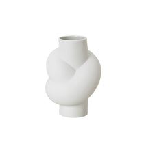 Load image into Gallery viewer, Node Vase - 14cm Matt White