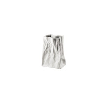 Load image into Gallery viewer, Paper Bag Vase - white 14cm