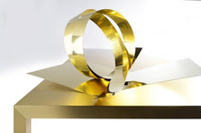 Load image into Gallery viewer, Tense Console - 160 x 45 brass