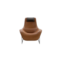 Load image into Gallery viewer, Mart Relax Armchair - Natural Thick Leather