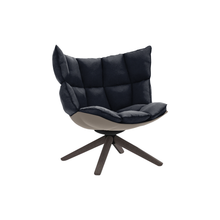 Load image into Gallery viewer, Husk Snug Swivel Armchair - Senna Nightblue