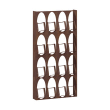 Load image into Gallery viewer, F16 Wine Rack - corten