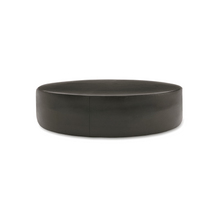 Load image into Gallery viewer, Harry Large Ottoman - Gamma Leather Black