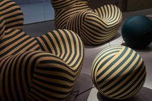 Load image into Gallery viewer, Up 50 - Striped Beige & Teal