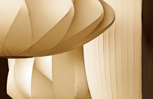 Load image into Gallery viewer, Nelson Saucer Crisscross Bubble Pendant - medium