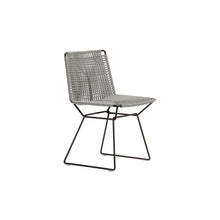 Load image into Gallery viewer, Neil Twist Chair - glossy silver grey - set of 4