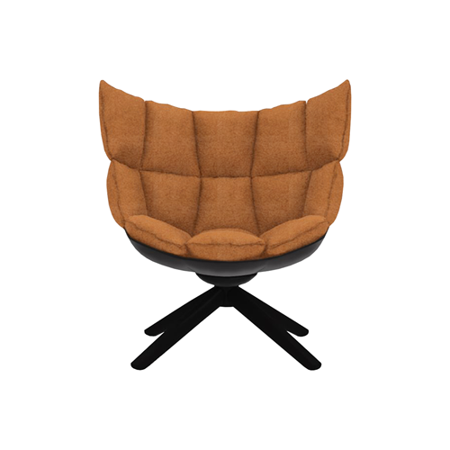 Husk Swivel Armchair - Milo tobacco