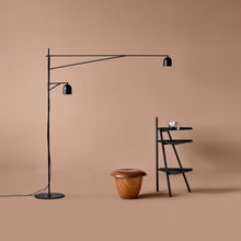 Load image into Gallery viewer, Awkward Floor Light - black
