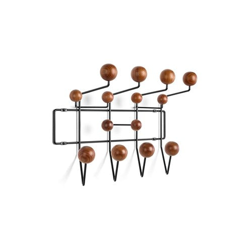 Eames® Hang It All® - walnut/black - PRE ORDER