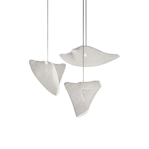 Ballet 3 Composition Pendants - white