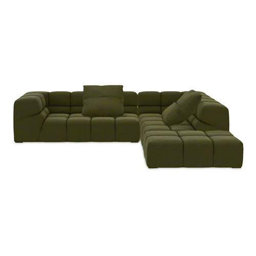 Tufty Time Sofa - Enia olive green