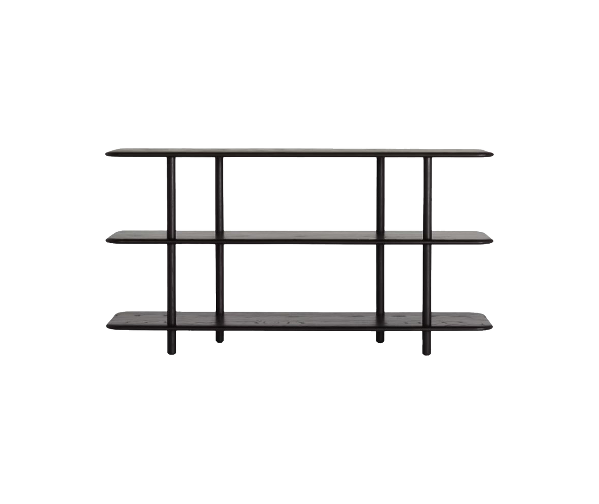 Aero Low Shelving - American Ash Black