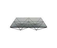 Load image into Gallery viewer, Alanda'18 Square Small Table - Smokey Glass
