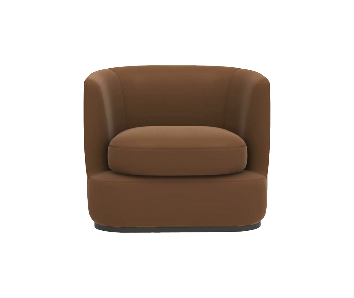 Apollo Swivel Armchair - beta walnut