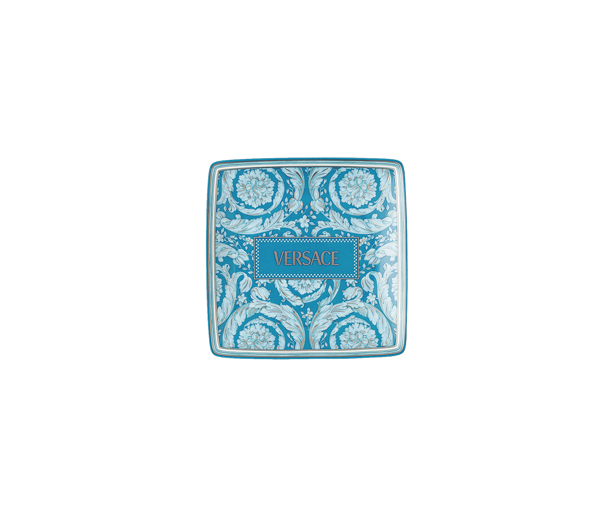 Barocco Plate 12cm - teal