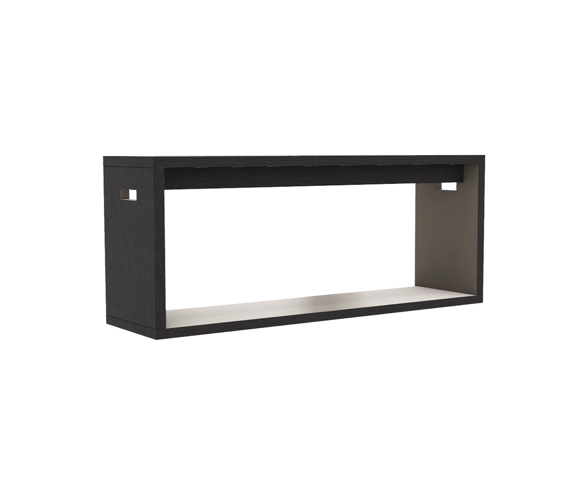 Frank '12 Console - Brushed Black Oak
