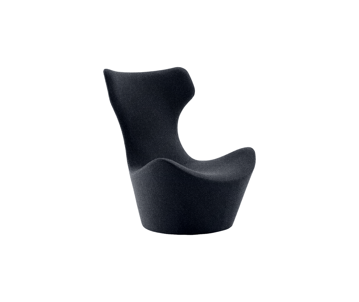 Grande Papilio Swivel Armchair - Sapri Slate