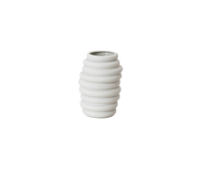 Load image into Gallery viewer, Hop Vase - 14cm Matt White
