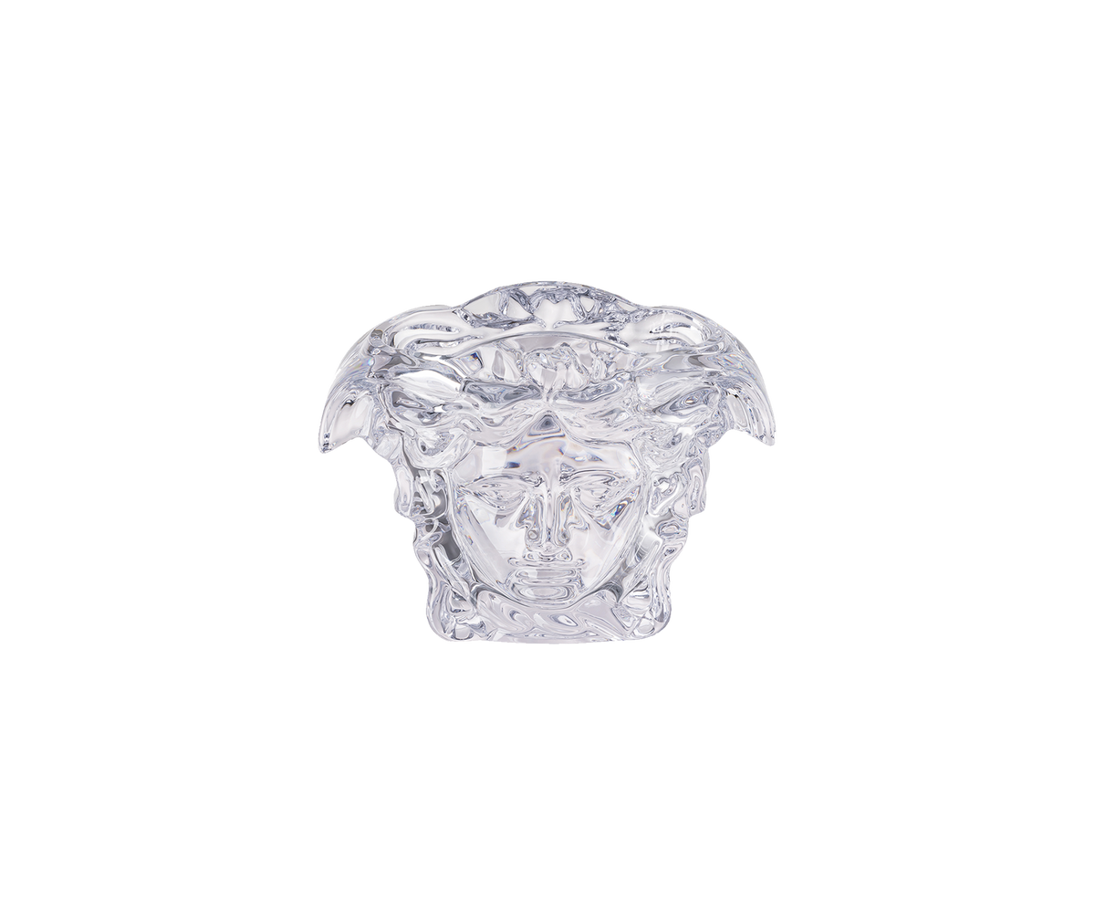Medusa Grande Glass Vase - clear