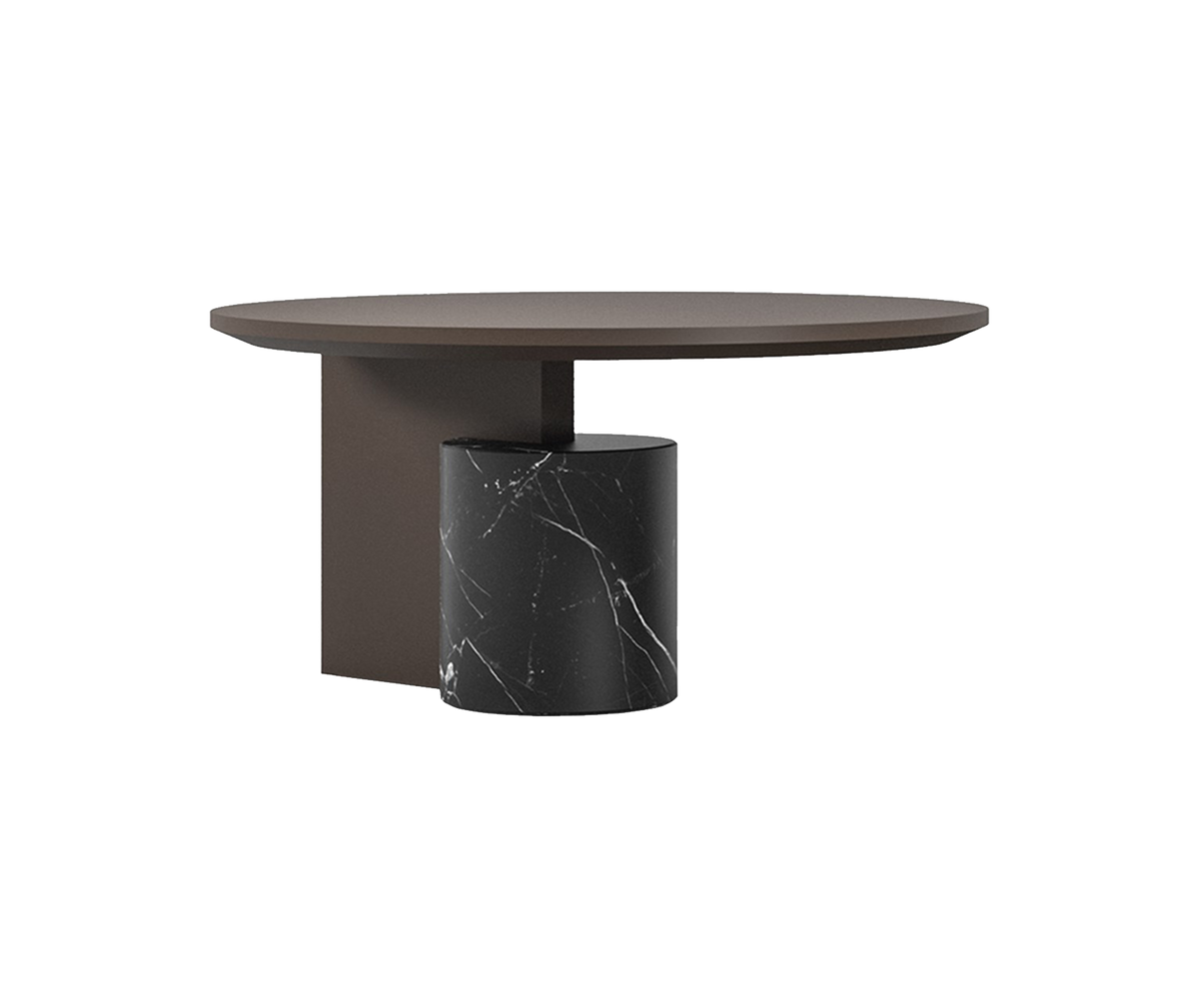 Sengu Coffee Table - matt Carnico grey marble
