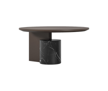 Load image into Gallery viewer, Sengu Coffee Table - matt Carnico grey marble
