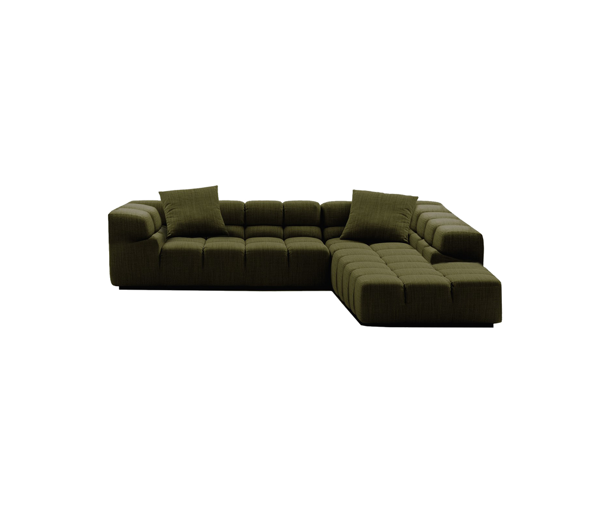 Tufty Time Sofa - Enia Olive Green