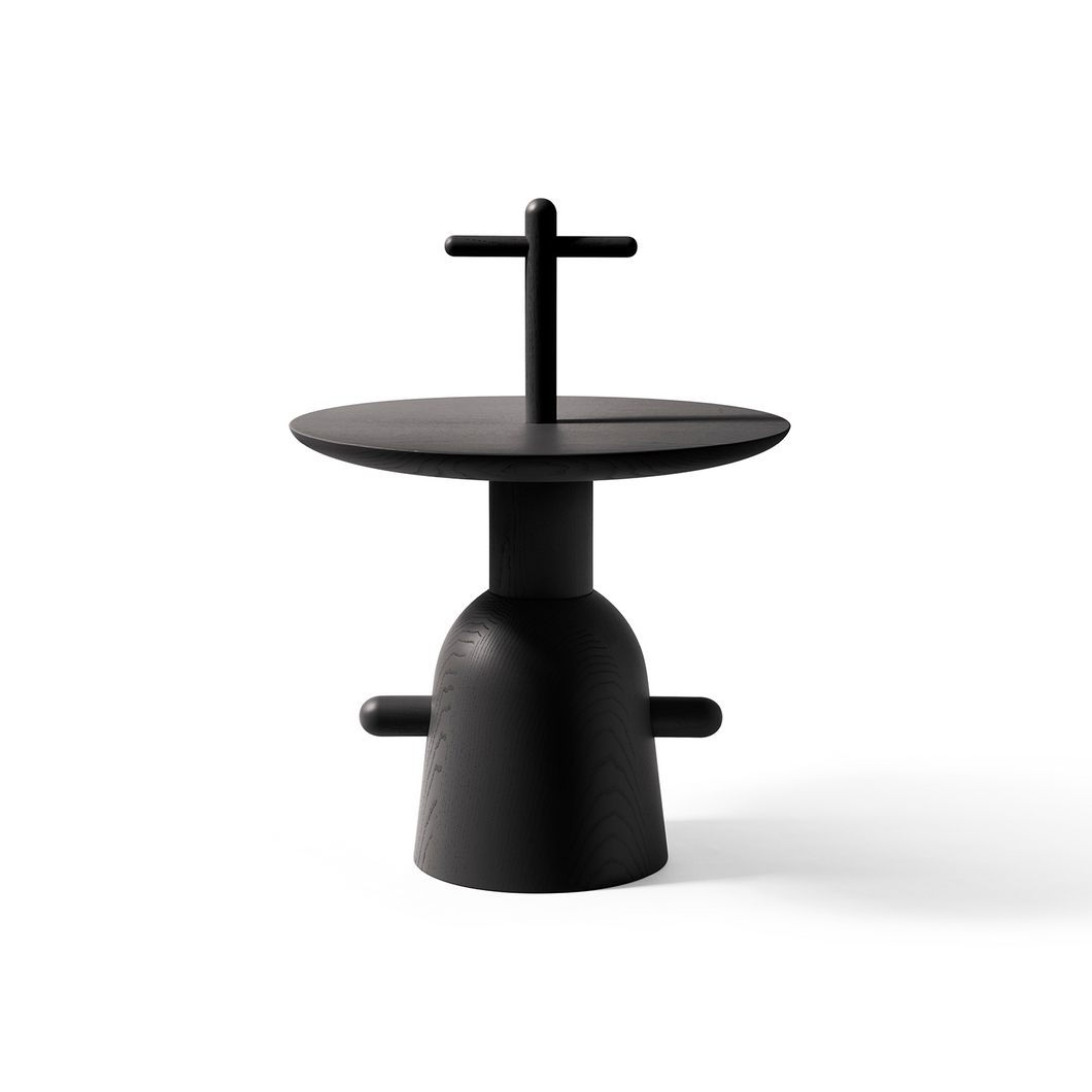 Reaction Poetique Side Table - black stained ash
