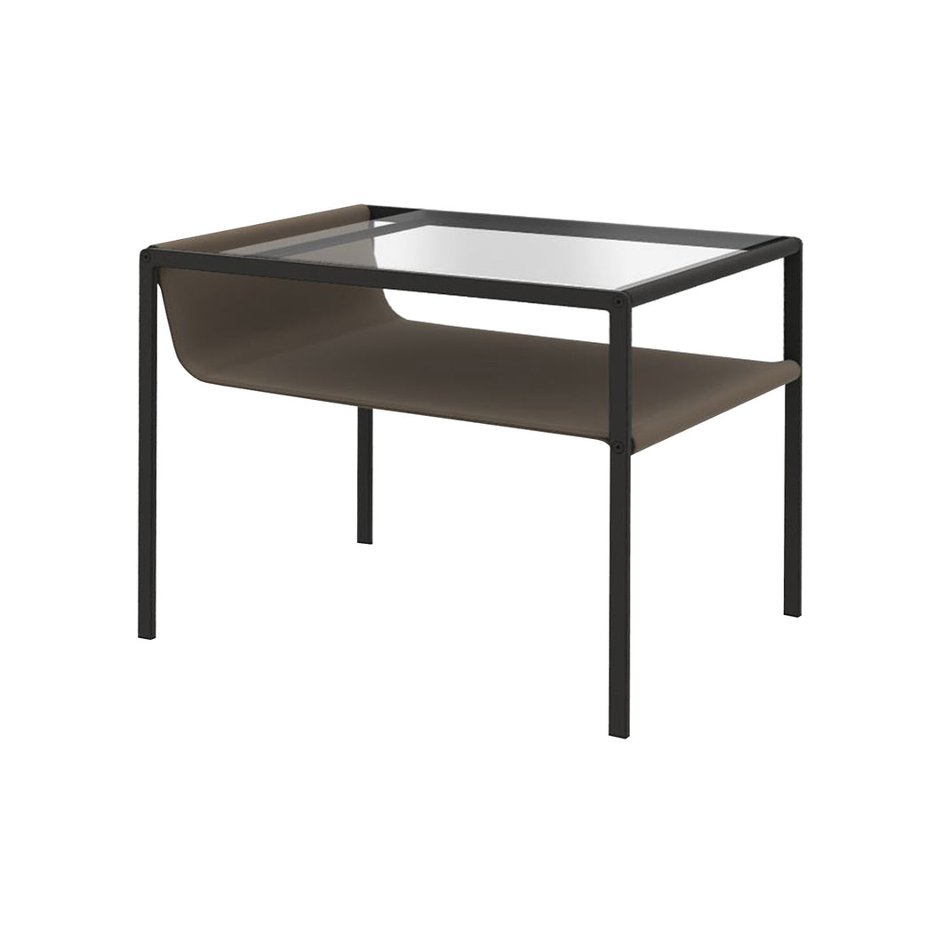 Quiet Lines Night Table - Gamma Grey