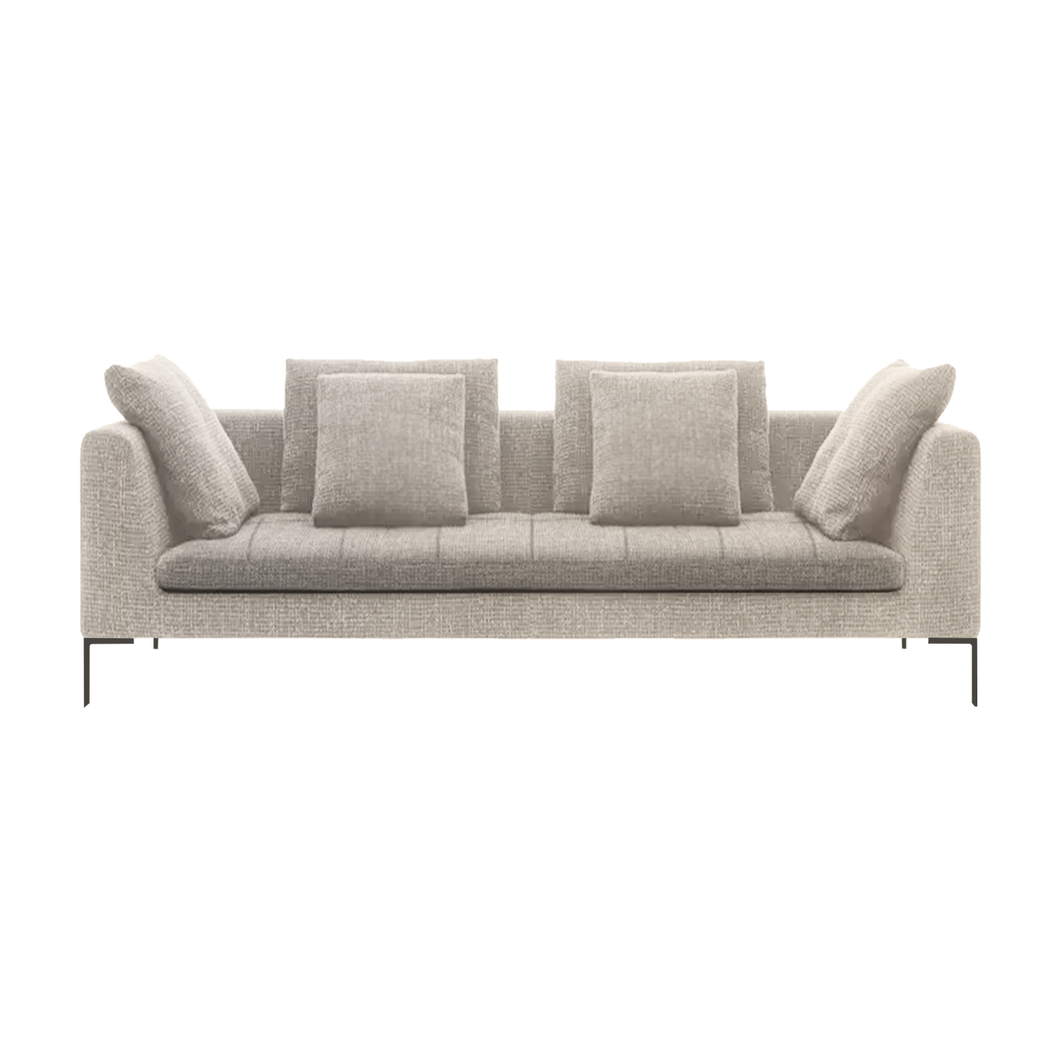 Charles Carré Sofa - silente natural