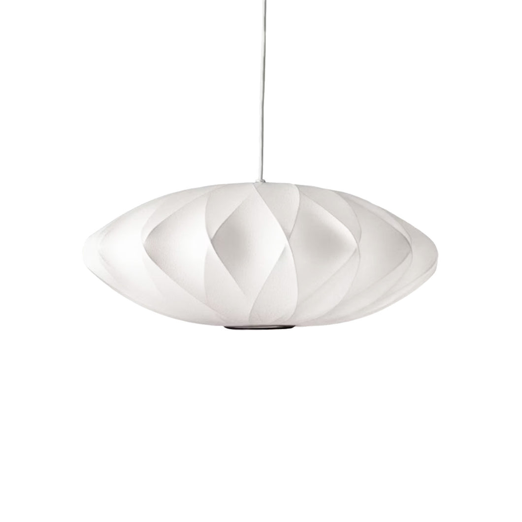 Nelson Saucer Crisscross Bubble Pendant - medium