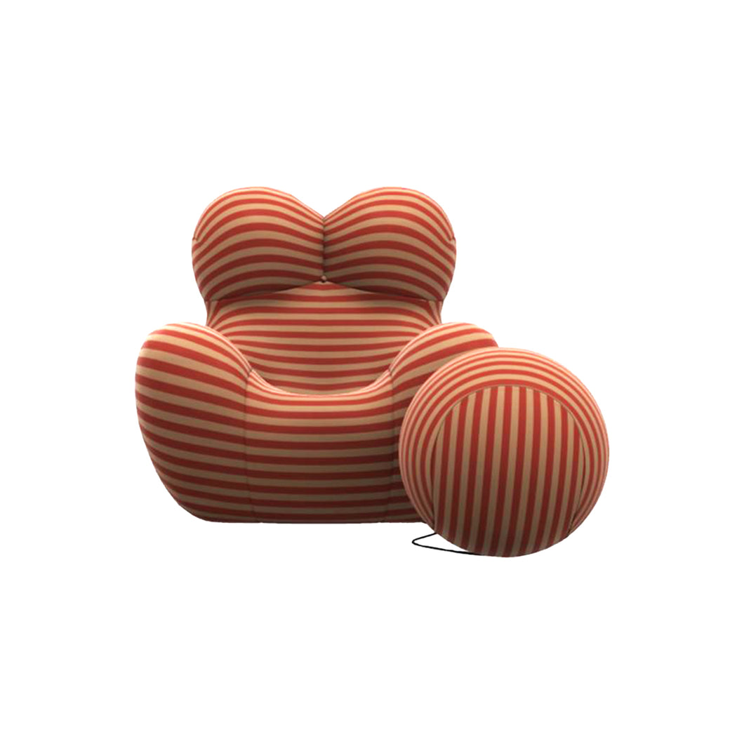Serie Up 2000 - striped beige & orange