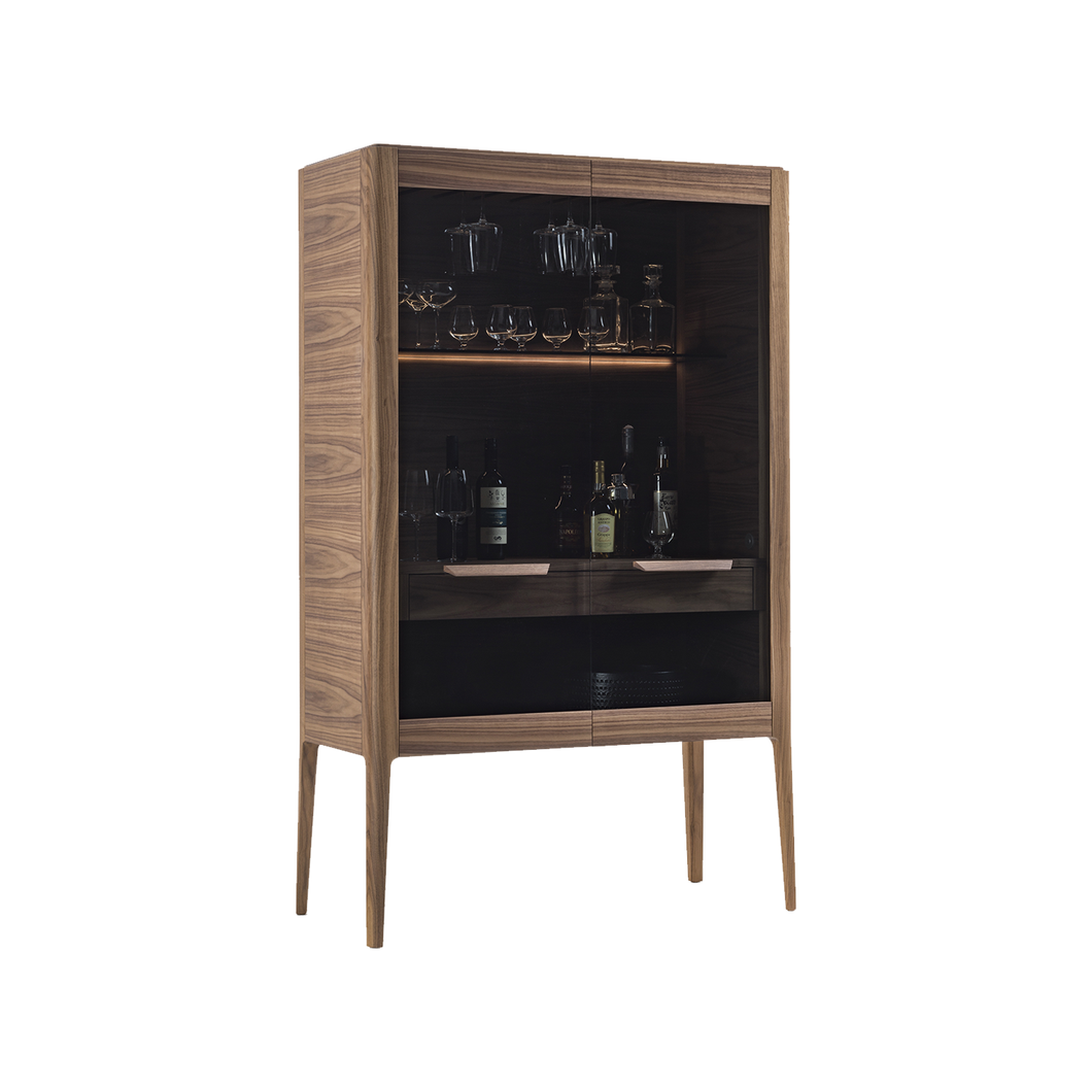 Atlante Bar Unit - walnut