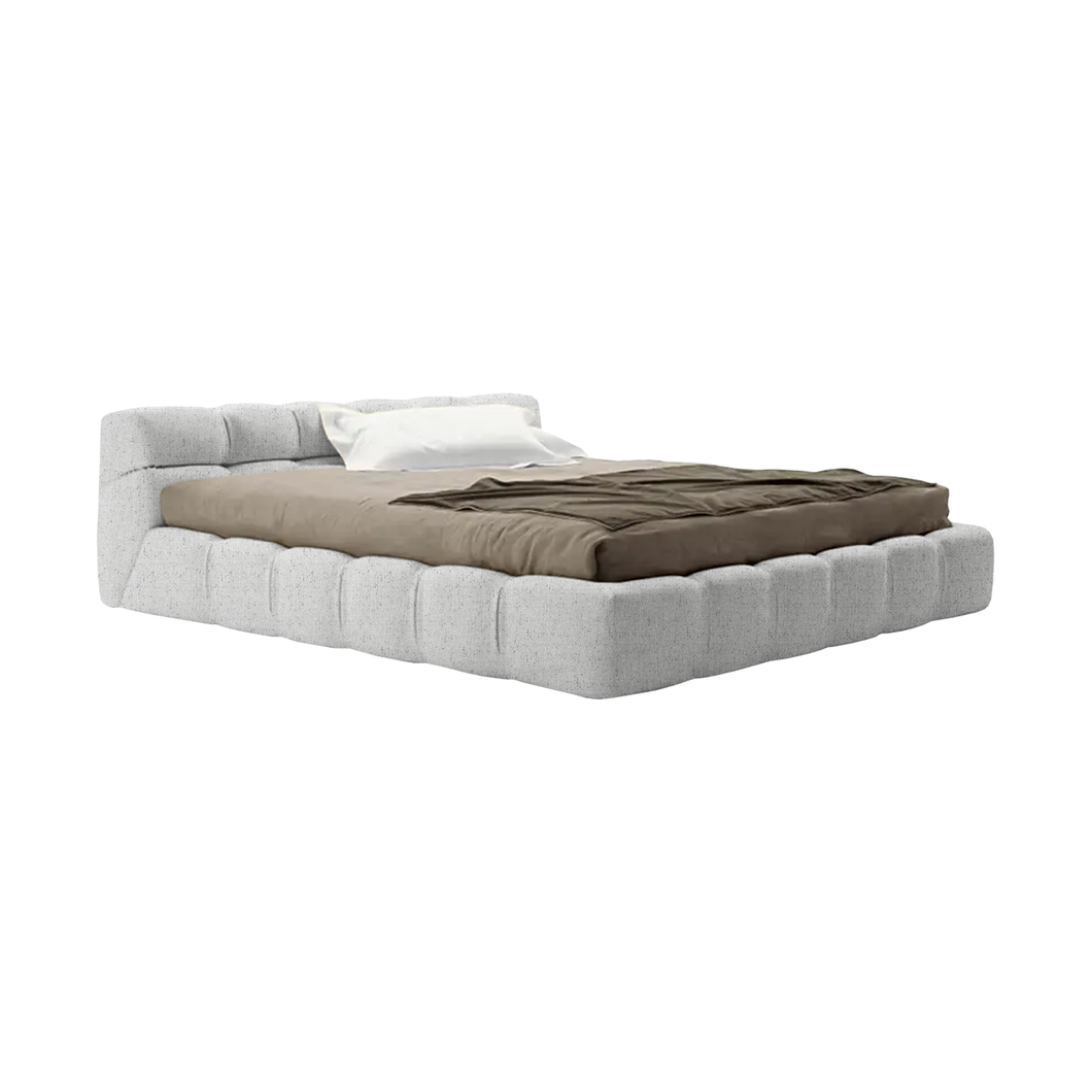 Tufty Bed - Edit pearl grey
