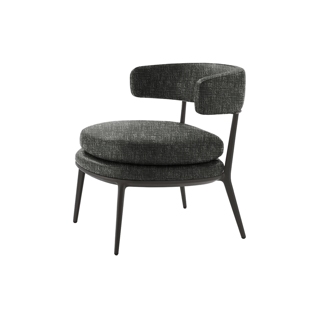 Caratos Armchair - saffira anthracite