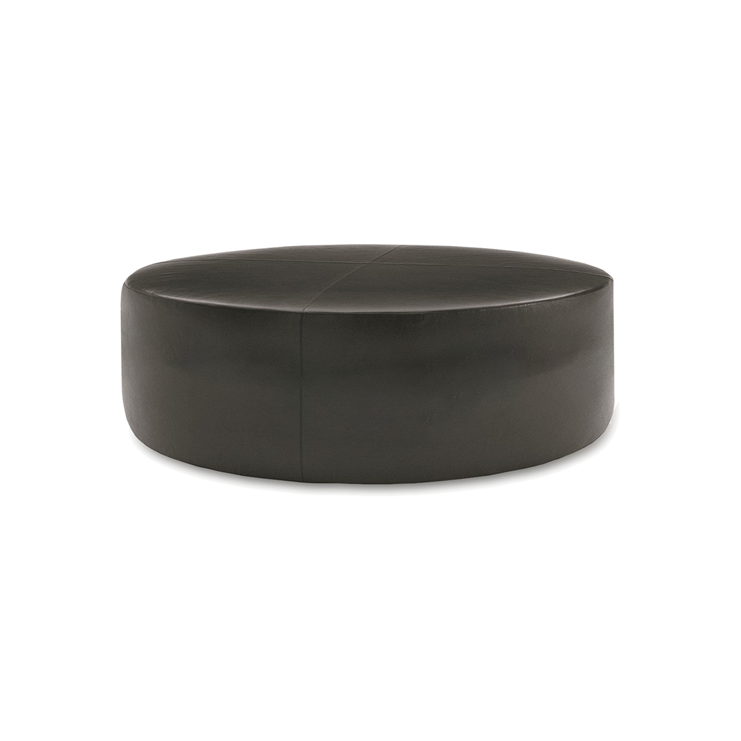 Harry Large Ottoman - gamma leather black