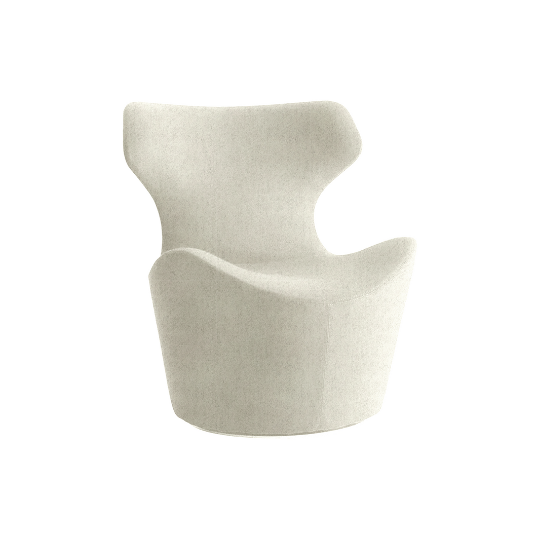 Piccola Papilio Swivel Armchair - Serra sand