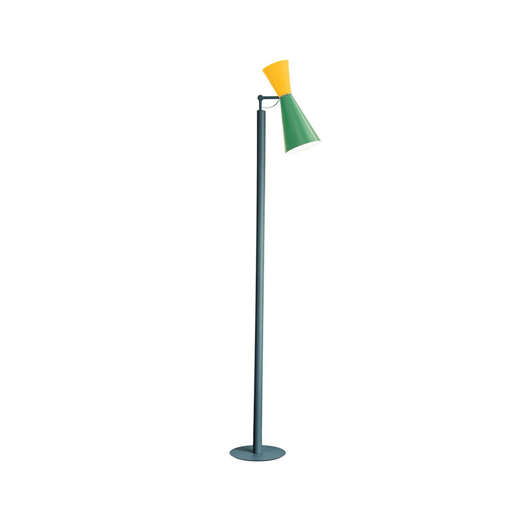 Parliament Floor Lamp - yellow / green