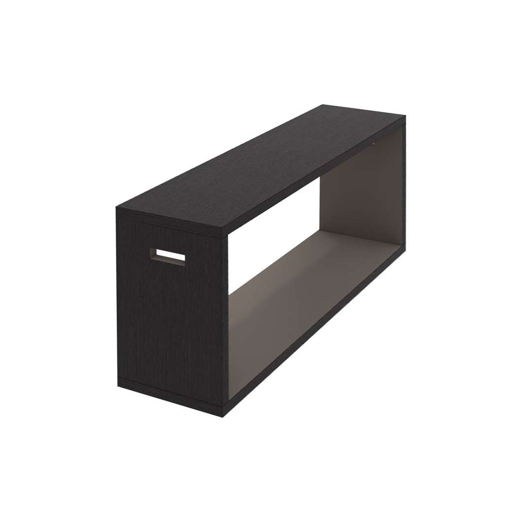 Frank '12 Console - brushed black oak