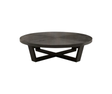 Load image into Gallery viewer, Xilos Low Table - round grey oak
